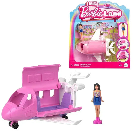 Original Mini Barbieland Dream Camper Car, Plane for Girls