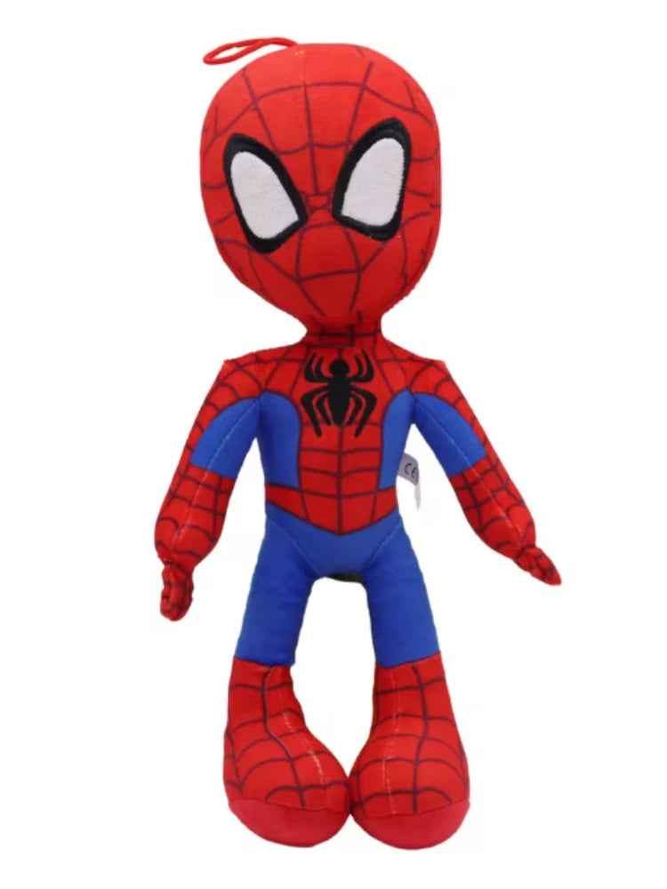 HOTSALE* 25-30cm Marvel Movie Dolls Spiderman Ironman Batman Superman Plush Toys Soft Stuffed Hero Captain America Best Gifts