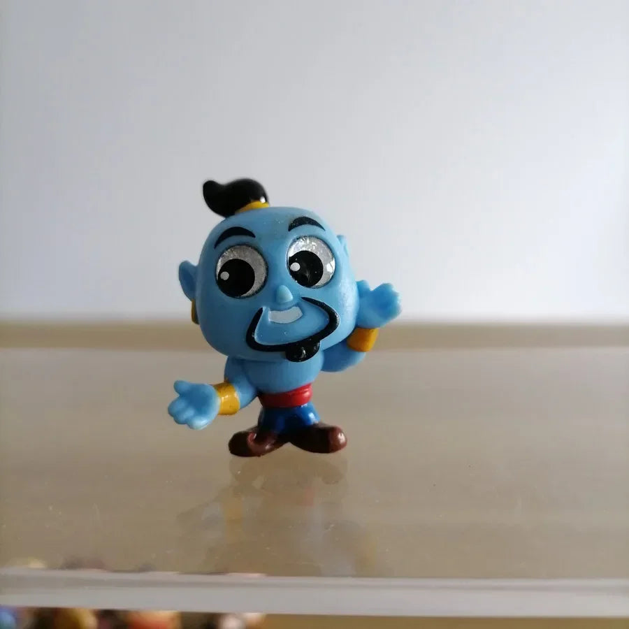 Disney Doorables Action Figures Mickey Minnie Forky Desktop Decoratoion Kawaii Big Eyed Doll Cartoon Model Toys Kids Gifts