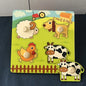 Baby Wooden Montessori Puzzle Child Game Wooden Puzzle 3D Cartoon Animal Puzzle Babies Toys Puzzles For Kids 1 2 3 Year Old
