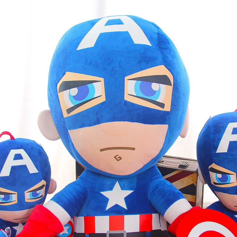 **Hot Sale 25cm Man Spiderman Plush Toys Movie Dolls MarvelAvengers Soft Stuffed Hero Captain America Iron Christmas Gifts!!!