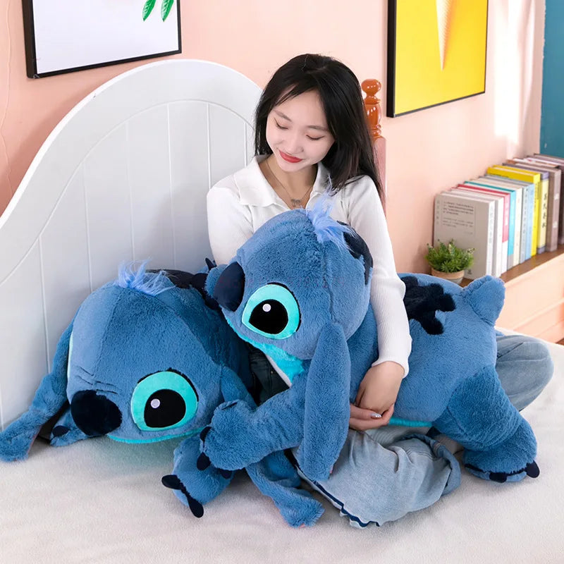 40-60cm Kawaii Lilo & Stitch Big Size Stuffed Animals Big Plush Toy Pillow Anime Stitch Doll Cute For Girls Birthday Gifts