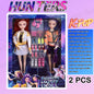 Hot Sales 2026 Anime KPop Demon Hunters Vinyl Doll, Rumi Mira Zoi Mask Figurine Small Statue Christmas Gift For Fans