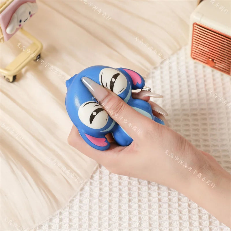 Disney Stitch Anime Figure Decompression Toys Kawaii Anime Lilo&Stitch Slow Rebound Stress Relief Doll Toys Girl Boy Gifts