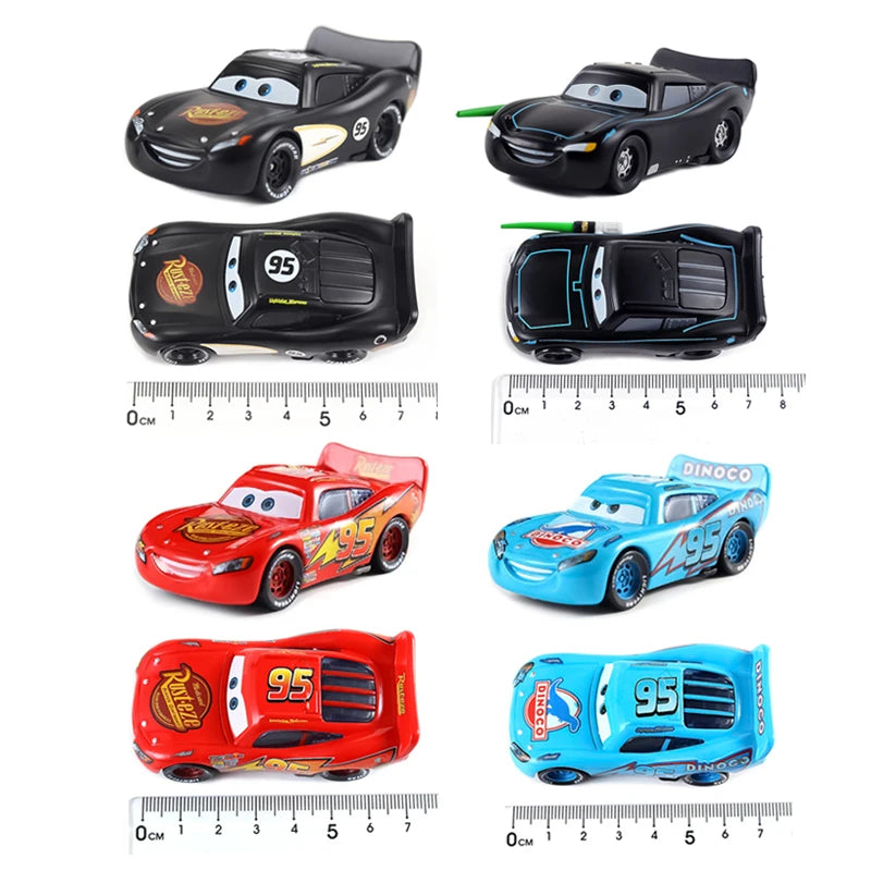 Disney Pixar Car Lightning McQueen mini Dr. Damage Arvy Mater Sarge Sherlff Luigi Alloy Diecast Car Toy Children's Birthday Gift