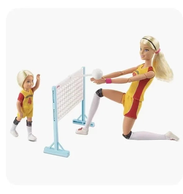 Authentic Barbie Doll with Yoga Poses Changeable Styles Multiple Joints Moving Collectible Toy for Kids And Adults