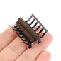1Pc or 3 Bundles/Set Dollhouse Miniature Bonfire Firewood Model Living Scene Decor Kids Pretend Play Toy Doll House Accessories