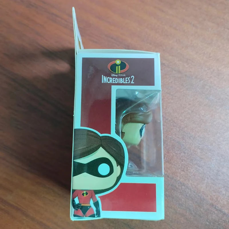 Disney Pixar Pocket Keychain The Incredibles ELASTIGIRL WRECK-IT RALPH MOANA MAUI Figure Model Toys for Children Christmas Gifts