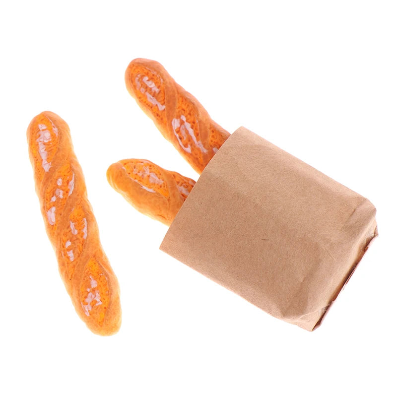 (SMTGDP11)1:12 Dollhouse Miniature Bread Dolls Kitchen Food Accessories Simulation Toys
