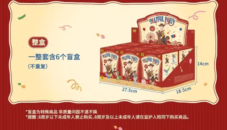 TOP TOY Disney Toy Story Playful Moment Series Blind Box Cute Woody Model Cartoon Decorative Figure Children's Toy Birthday Gift