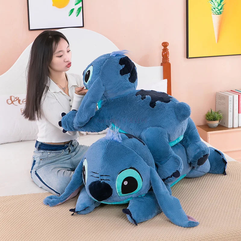 40-60cm Kawaii Lilo & Stitch Big Size Stuffed Animals Big Plush Toy Pillow Anime Stitch Doll Cute For Girls Birthday Gifts