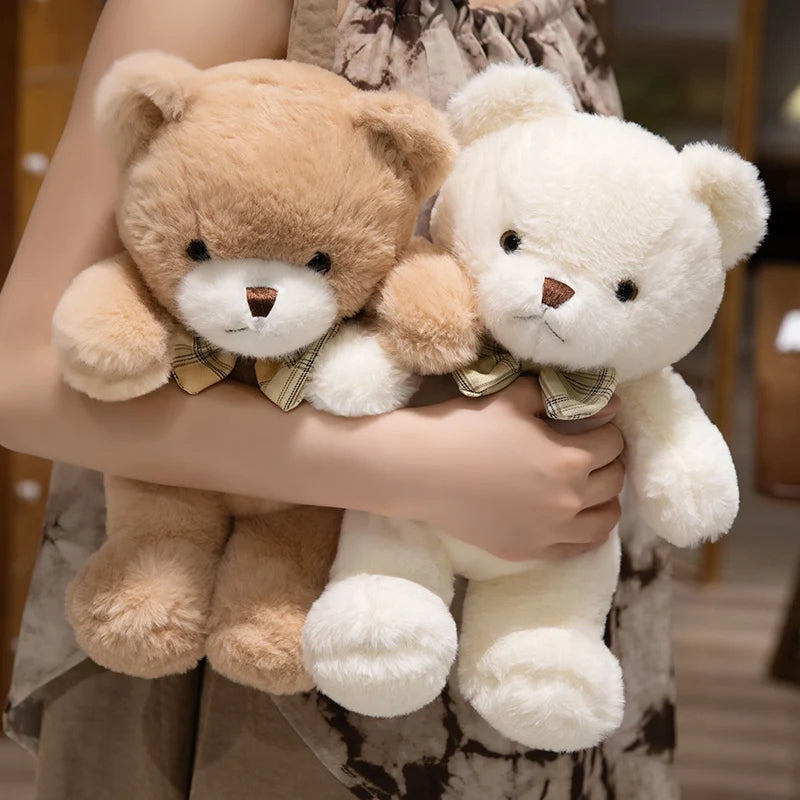 Kawaii Colorful Bow Tie Bear Doll