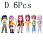 High Quality Kpop Devil Hunter Rumi Zoe Mira anime polyvinyl chloride character collection desktop trinkets Childrens