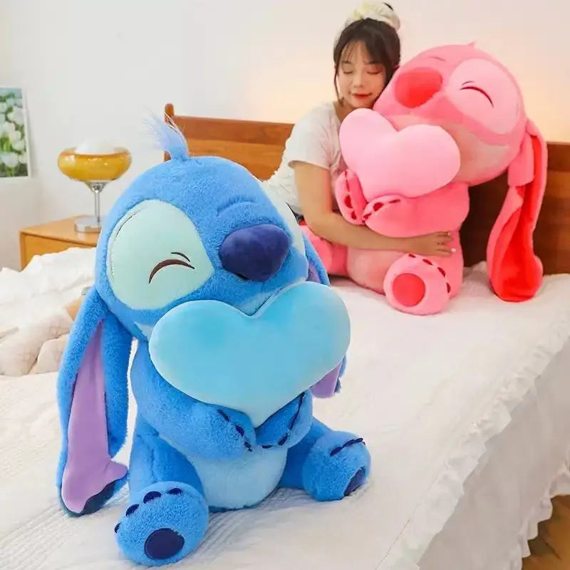 30cm Lovely Lilo & Stitch Plush Doll Toys Kawaii Disney Stitch Angel Stuffed peluche Dolls Children's Birthday Gift Decoration