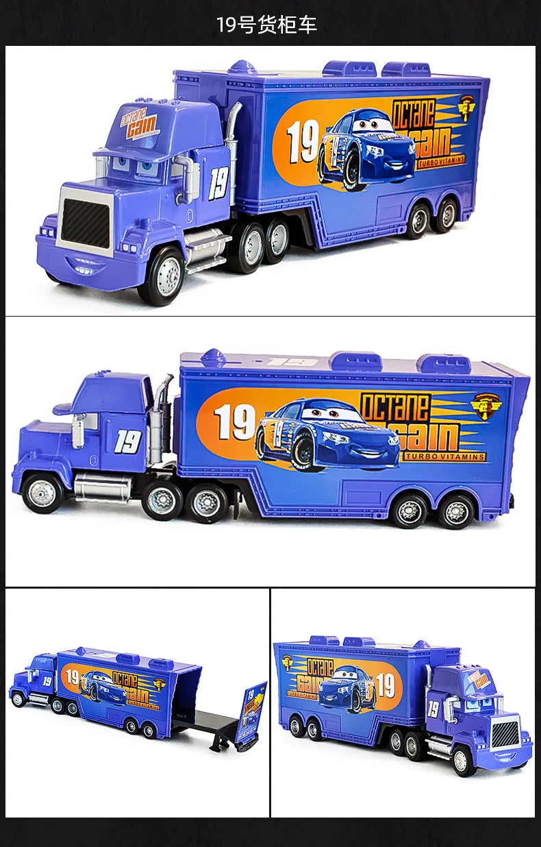 Toy Cars 2 & 3 Metal Die-Casting Car Toys Set #95 Mcqueen Truck King Jackson Storm Sally Ideal Birthday Gift For Boys