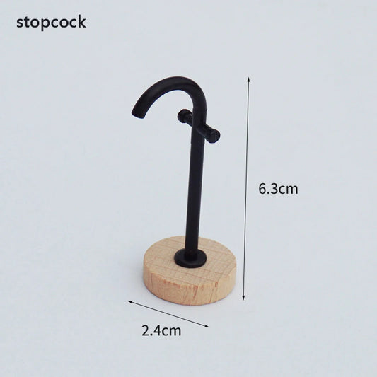 1/12 Dollhouse Simulation Washbasin Tub Toilet Model Dollhouse Bathroom Decor Dolls House Miniature Furniture Accessories