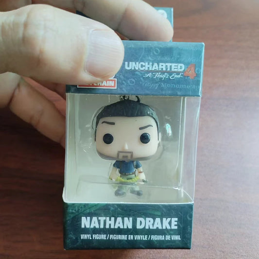 Disney Pixar Pocket Keychain The Incredibles ELASTIGIRL WRECK-IT RALPH MOANA MAUI Figure Model Toys for Children Christmas Gifts