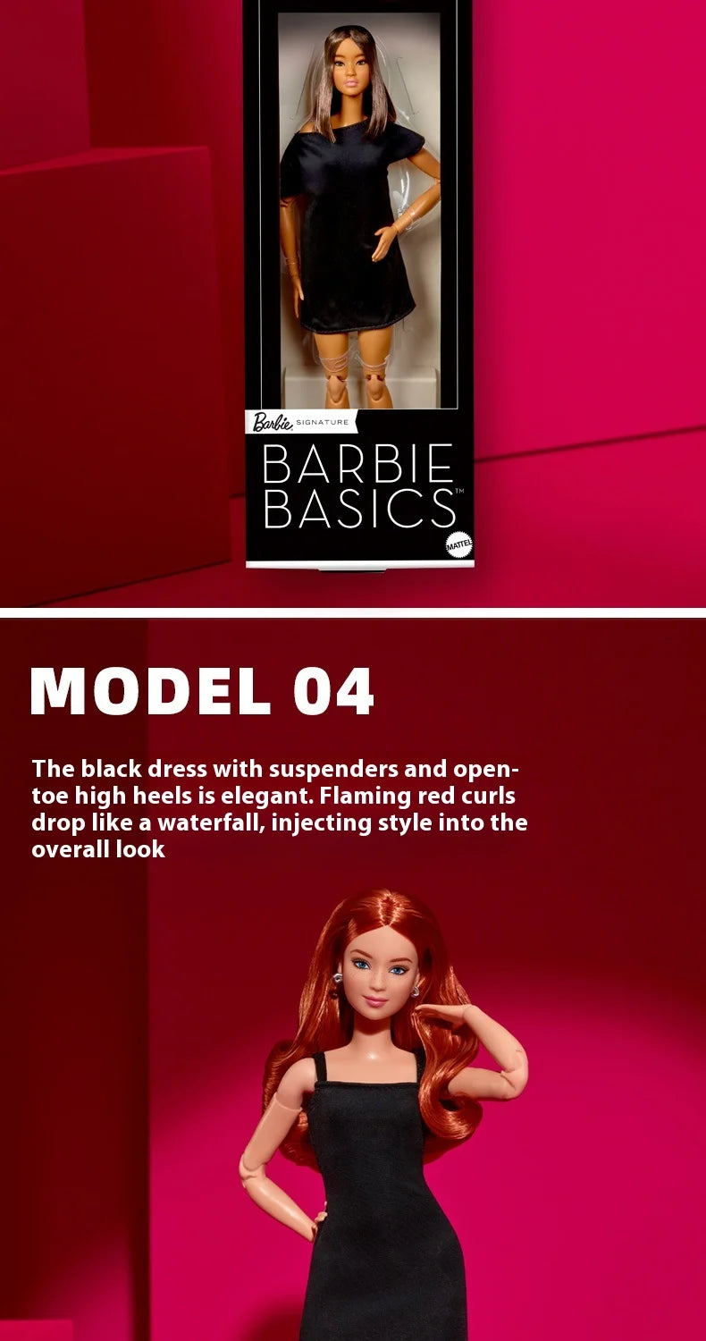 Authentic Barbie Doll with Yoga Poses Changeable Styles Multiple Joints Moving Collectible Toy for Kids And Adults