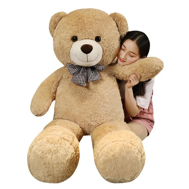 Bear Plush Toys High Quality Large Size Plushie Dolls Soft Stuffed Animal Room Decor Pillow Children Birthday Gift
