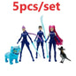 5pcs/Set Kpop Demon Hunters Figure Model Toy PVC Cartoon Gaming Peripherals Desk Decoration Collection Figures Model Toy For Kid