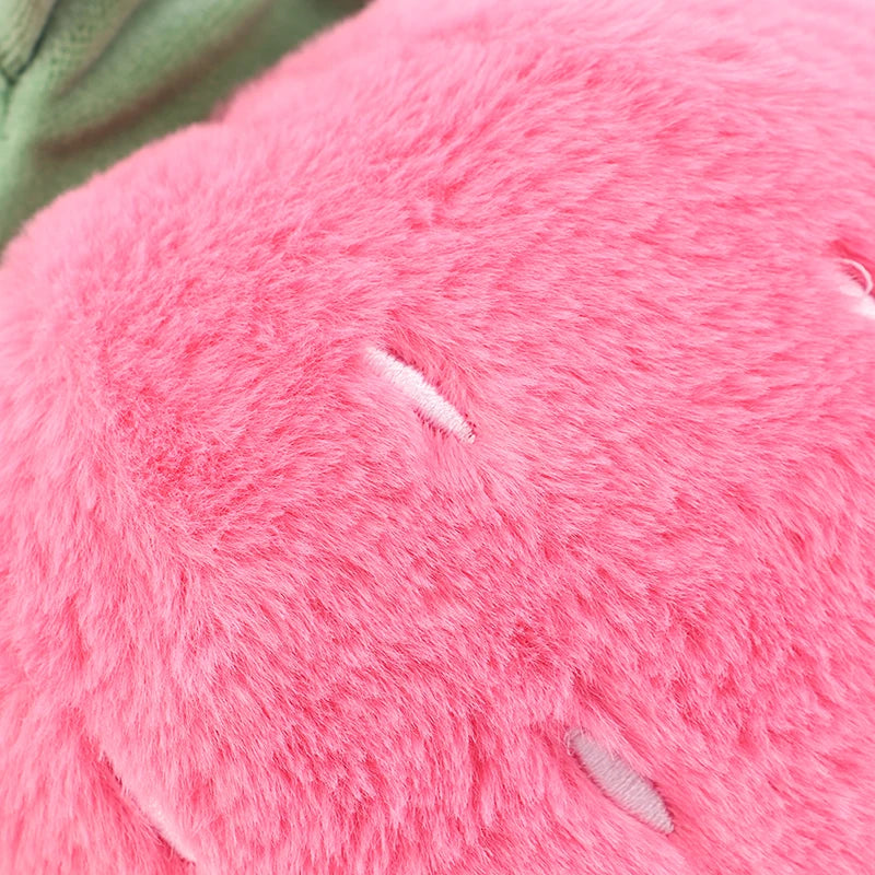 Super Soft Strawberry Pillow Toy Creative Lightweight Pink Strawberry Pillow Doll Home Decorative Doll Ornaments for Girls Gift