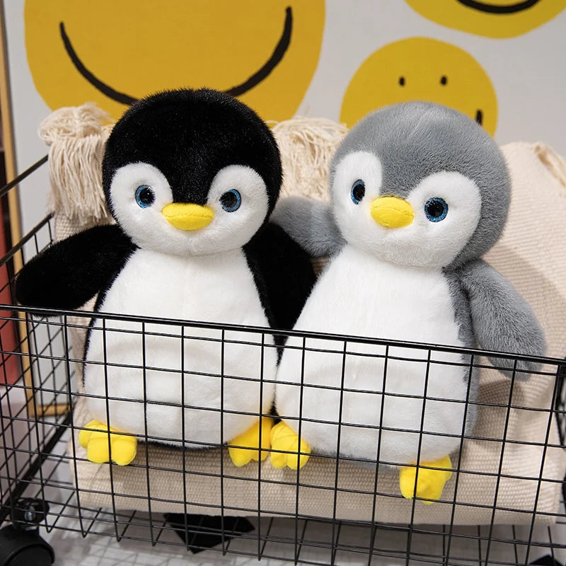 25/30cm Cartoon Shiny Penguin Toy Luminous Pillow Soft Stuffed Plush Glowing Dolls Led Light Toys Gift For Kids Children Girls