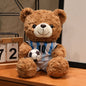 16/23CM Plush Football bear Player Toys Plushie Commemorative Mascot Bear Plush Doll National team Cubs Doll Competition Gifts