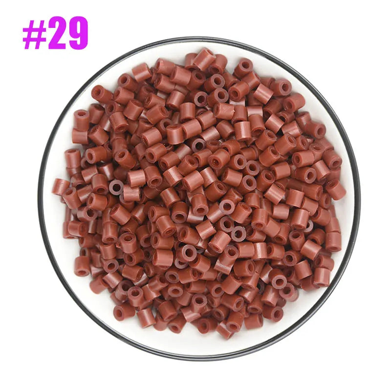 5.0mm/500pcs Bag Mini Perler Hama Beads Iron Beads for Kids Diy Puzzles High Quality Handmade Gift Toy Hama Bead
