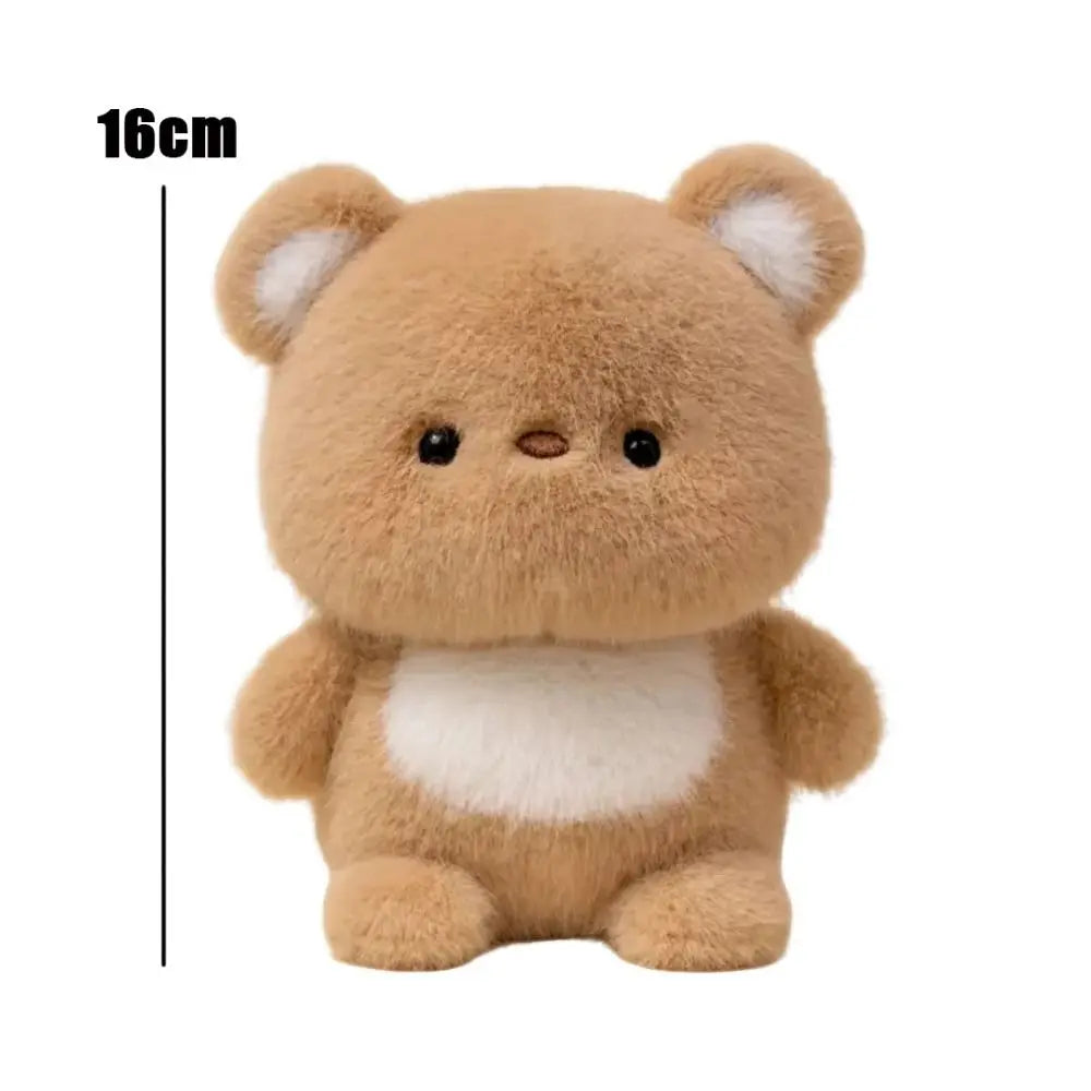 Kawaii 16cm Plush Companion Doll Plush Elephant Stuffed Animal Pillow Super Soft Bear Animal Plush Toy Desk