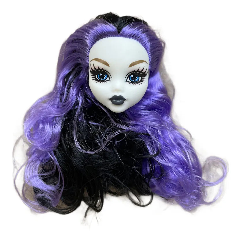 Doll Catwalk Rare Collection Doll Heads Doll Toy Parts Good Makeup Face Head Girl Dressing DIY Toy Parts Children Birthday Gift