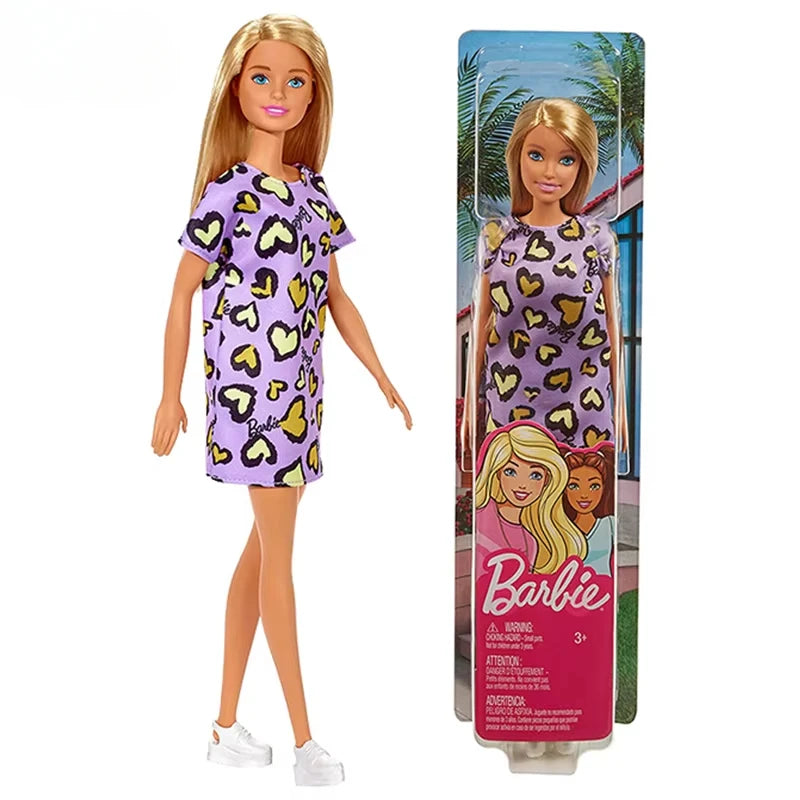 Original Barbie Dolls Sports Girls Fashionistas Chelsea Baby Fashion Clothes Kids Toys for Children Multi Joints Juguetes Gifts