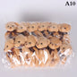 12/10Pcs/Lot Soft Stuffed Bear Plush Toys Mini Teddy Bear Dolls Toy Small Gifts Bag Pendant Teddy Doll