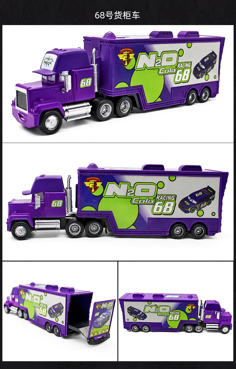 Toy Cars 2 & 3 Metal Die-Casting Car Toys Set #95 Mcqueen Truck King Jackson Storm Sally Ideal Birthday Gift For Boys