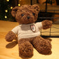 Cute Teddy Bear Plush Toy Stuffed  Animal Bear with Weater/Heart Soft Doll Kids Toys Birthday Gift