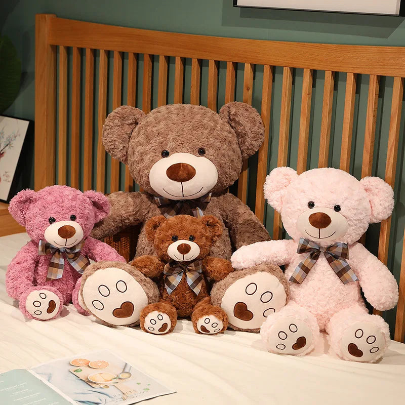 High Quality Toy Cute Cartoon Big Teddy Bear Plush Toys 35/50/65cm Stuffed Plush Animals Bear Doll Birthday Gift For Children