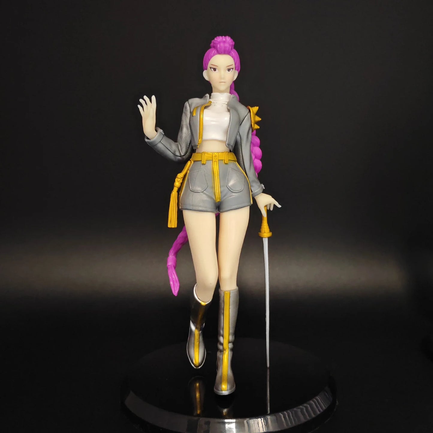 In Stock Witch Hunting Squad Rumi Mirazo Yimei Girl Handmade Kpop Anime Peripheral Doll Bag Pvc Ornament Toys Festival Gifts