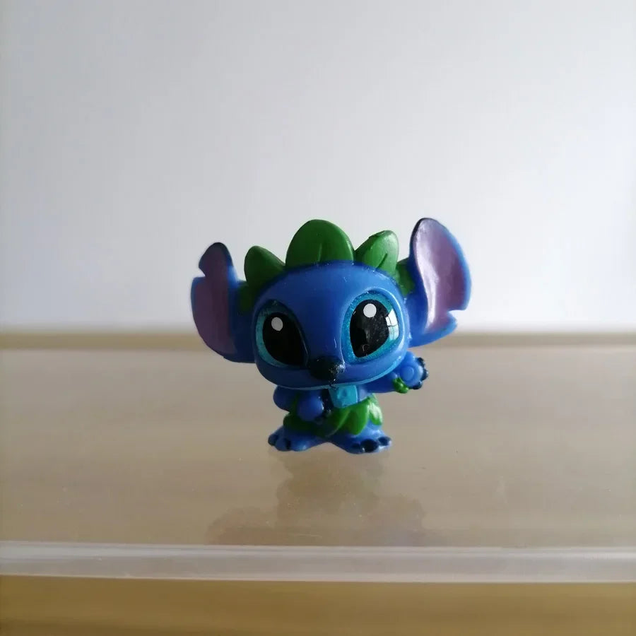 Disney Doorables Action Figures Mickey Minnie Forky Desktop Decoratoion Kawaii Big Eyed Doll Cartoon Model Toys Kids Gifts