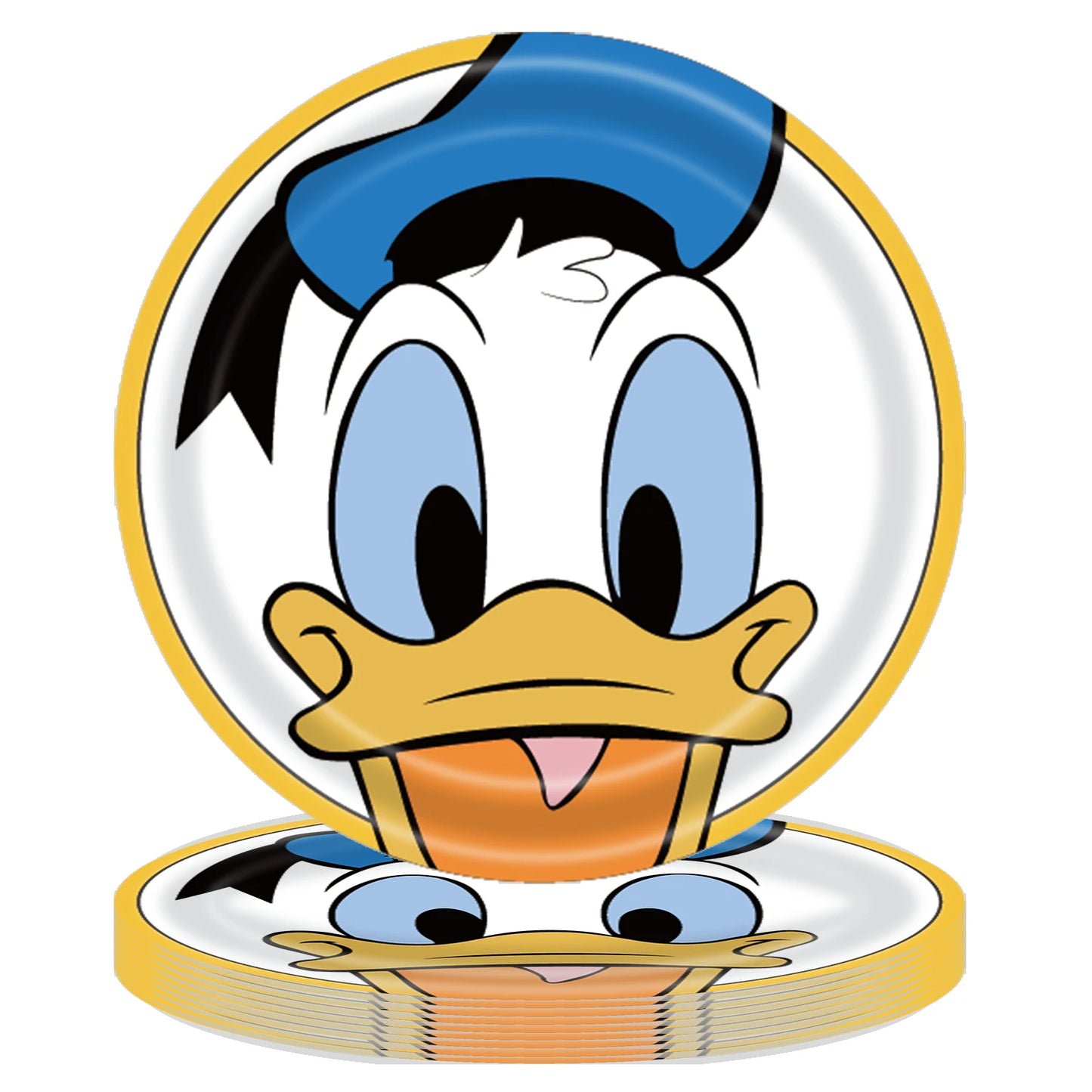 Mickey Mouse Theme Disposable Party Plate Mickey Minnie Daisy Donald Duck Children's Birthday Party Supplies Baby Shower