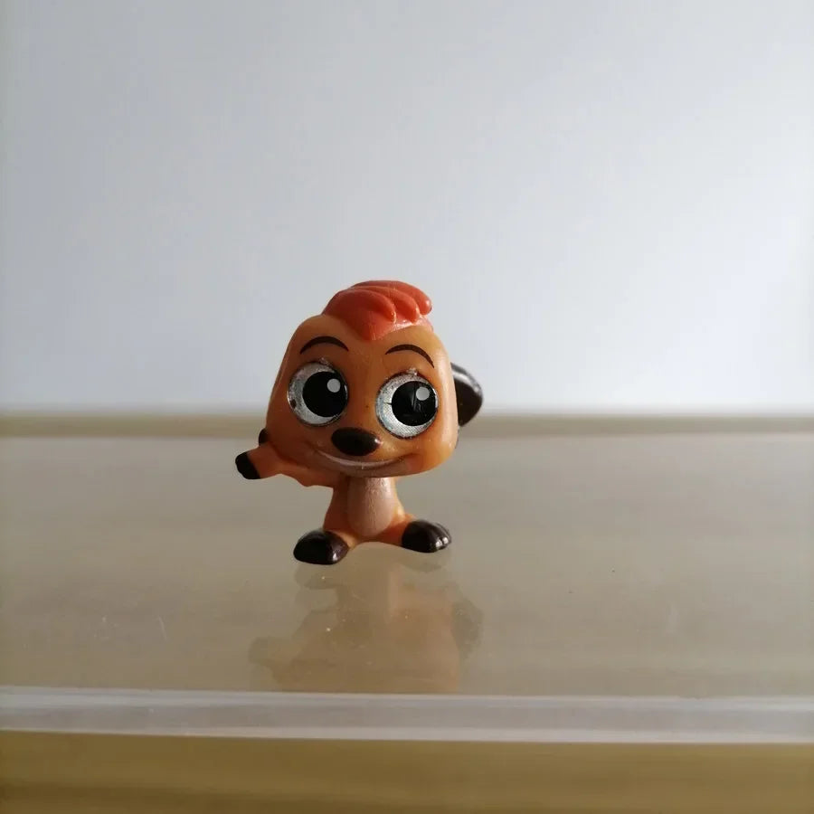 Disney Doorables Action Figures Mickey Minnie Forky Desktop Decoratoion Kawaii Big Eyed Doll Cartoon Model Toys Kids Gifts