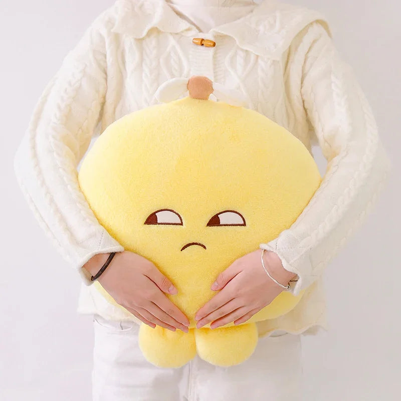 50cm Fun Lemon Pillow Soft Comfortable Cartoon Plush Toys My Boss Same Style Cute Home Dolls Decoration Men Women Birthday Gifts