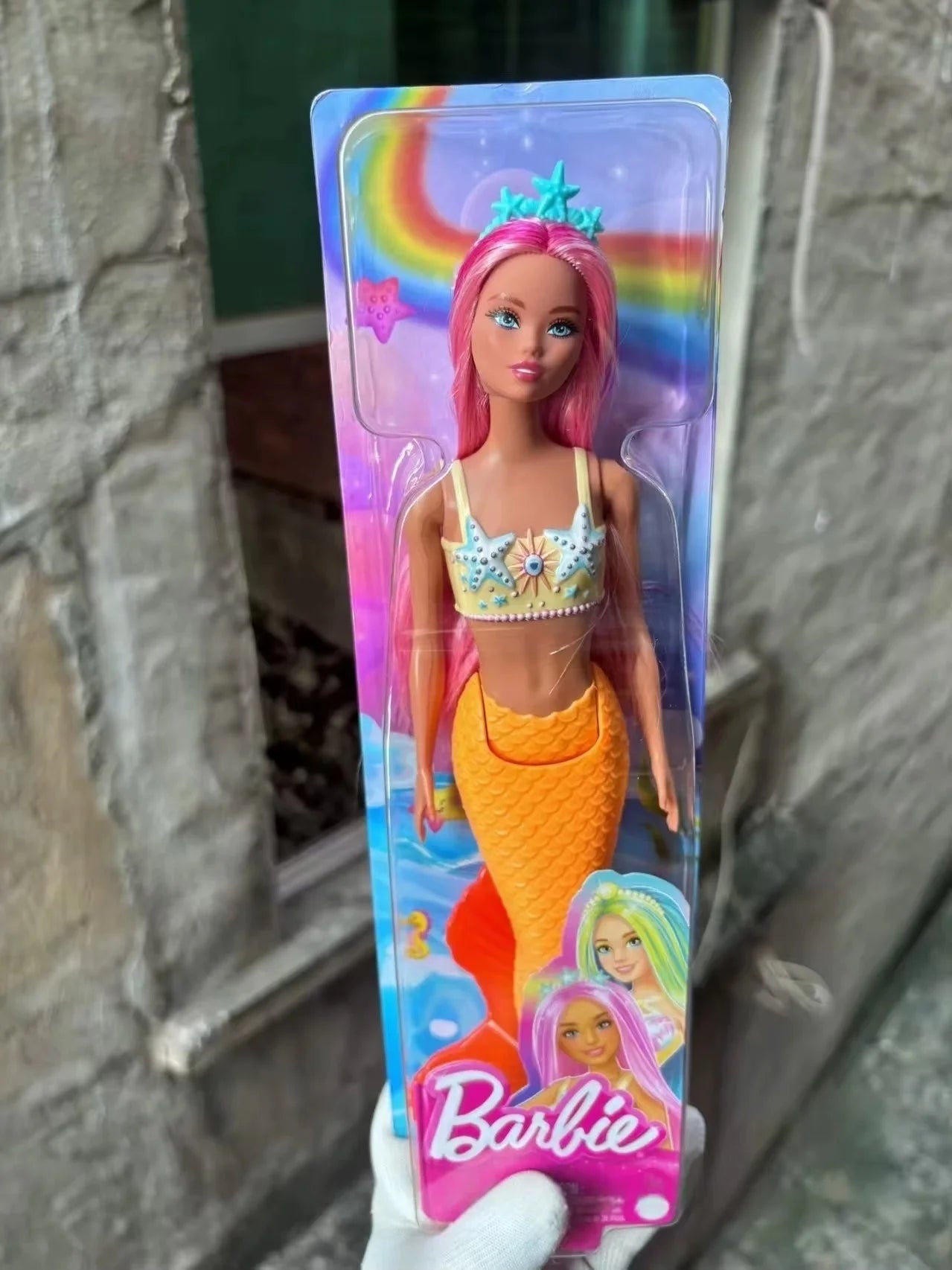 Authentic Barbie Doll with Odile Face Mold Toy Princess Charm Box Set for Girls Imaginary Play Birthday Gift Doll Figure