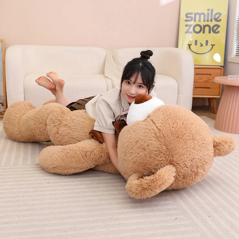 Giant Size American Teddy Bear Plush Toy Big Stuffed Animals Dolls Birthday Valentines Day Gift Soft Pillow for Grilfriend Girl