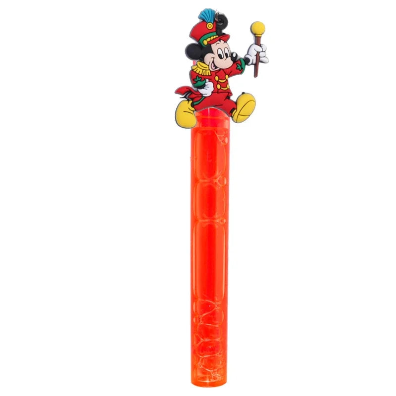 Disney theme mini bubble stick, cartoon character Mickey Minnie portable bubble stick, party decoration ornaments, holiday gifts
