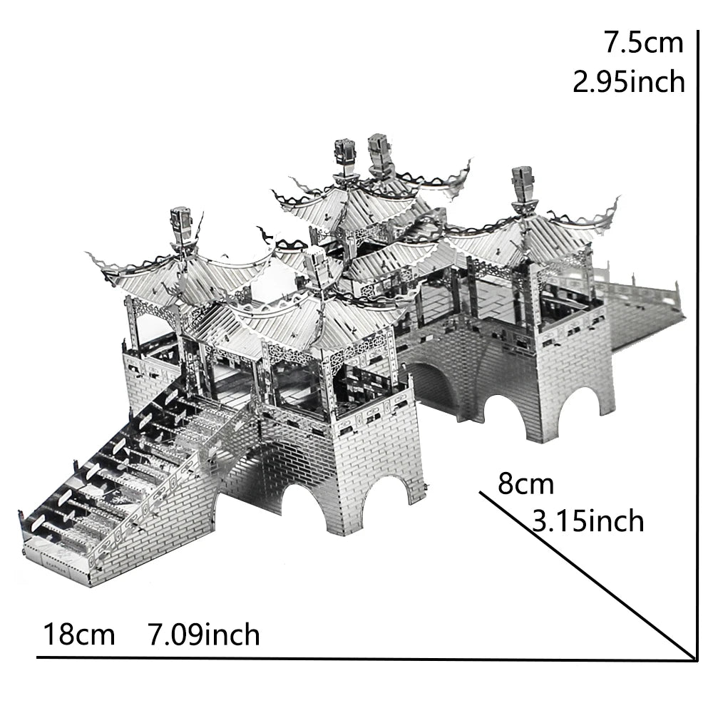 3D metal puzzle kit DIY Laser Cut puzzle puzzle children puzzle toys