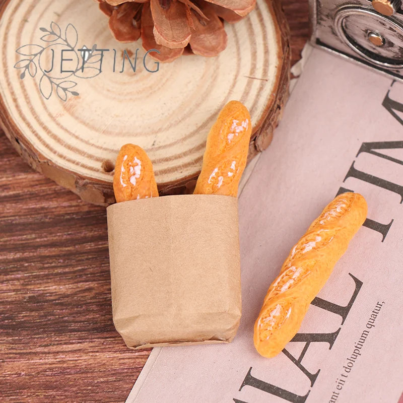 (SMTGDP11)1:12 Dollhouse Miniature Bread Dolls Kitchen Food Accessories Simulation Toys