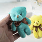 Plush Bear Keychain Soft Stuffed