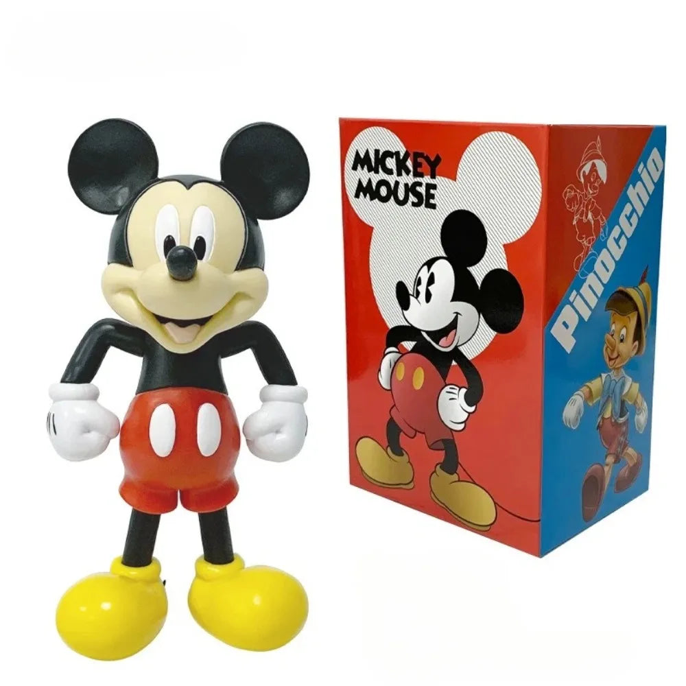 2026 New Disney Mickey Mouse Donald Duck Winnie The Pooh Goofy Action Figure Kawaii PVC Model Doll Collection Toys