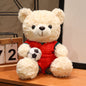 16/23CM Plush Football bear Player Toys Plushie Commemorative Mascot Bear Plush Doll National team Cubs Doll Competition Gifts