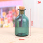 1:12 Dollhouse Miniature Mini Glass Bottle Cork Cover Storage Tiny Jar Vials Vase Decor Toy For Doll House