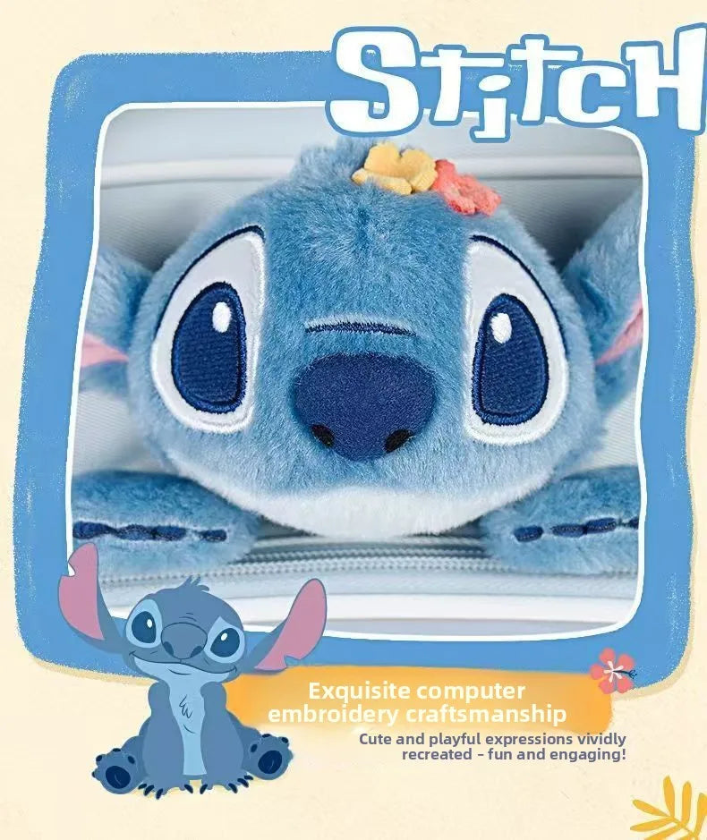 Disney Stitch Cartoon Shoulder Bag Cute Anime Tote Bag Casual Daily Purse Fashion Handbag Kawaii Girl Shopping Bag wholesale